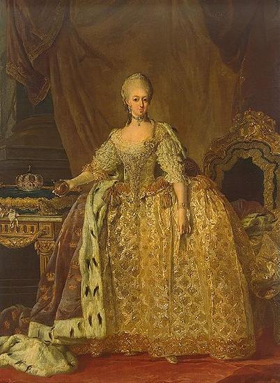 Lorens Pasch the Younger Sophia Magdalene of Brandenburg Kulmbach
